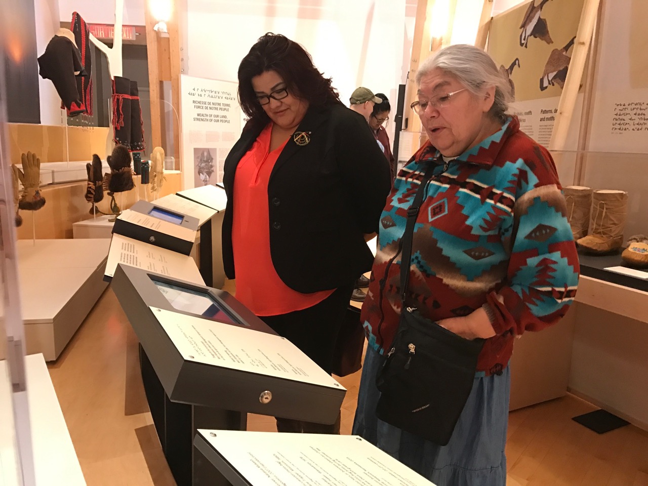 A Grand Cree Travelling Exhibition Opens in the Subarctic